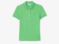 Женское поло Lacoste приталенного кроя из эластичного хлопка