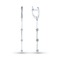 Серьги из серебра э0612сг10155600_white