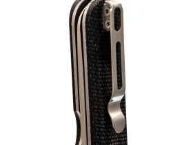 Складной нож Rapax Mimi, сталь VG-10, рукоять микарта, черный