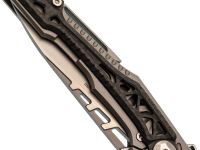 Складной нож Nimo Knives Divinity Tree, сталь M390, рукоять титан/карбон