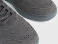 Кеды из натуральной замши, Серый