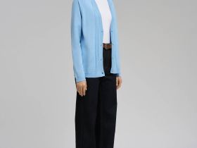 Свободный кардиган с хлопком