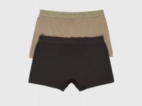 Базовые трусы-транки, 2 шт., Коричневый