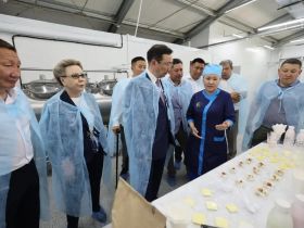 Новый молочный цех открылся в Амгинском районе