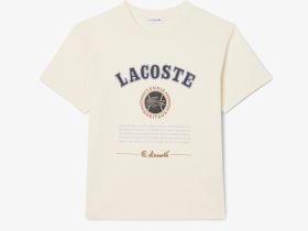 Женская футболка Lacoste стандартного кроя