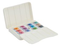 Набор акварели "Белые Ночи" Пастельные цвета, 12 шт х 2,5 мл, пластик