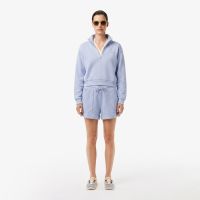 Женские хлопковые шорты Lacoste