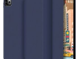 Чехол-книжка Smart Folio Cover для Apple iPad Pro 11 (2024/2025) (полиуретан с подставкой) (Navy Blue)