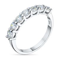 Классическое кольцо из белого золота с бриллиантами э4001кц04220552