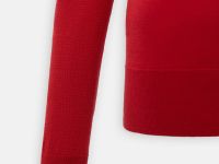 Джемпер с воротником-стойкой