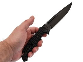 Складной нож НОКС Кугуар, сталь VG-10, рукоять G10 черный