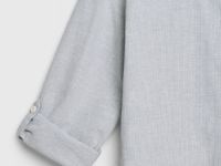 Рубашка в полоску для мальчиков, Голубой