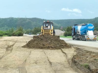 В Якутске начали ремонт участка автодороги «Умнас»