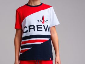 Фуфайка трикотажная для мальчиков (футболка)