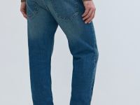 Зауженные джинсы, Синий