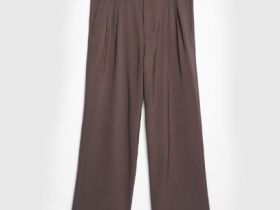 Брюки из вискозы, Коричневый