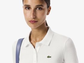 Женское поло Lacoste приталенного кроя L.12.D