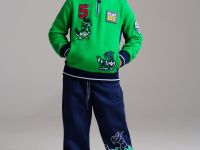 Брюки текстильные с полиуретановым покрытием для мальчиков