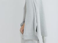 Толстовка объёмного силуэта, Серый