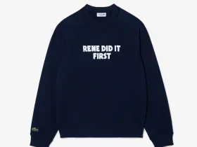 Свитшот Lacoste Unesex с флисом