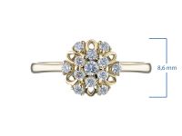 Кольцо из желтого золота э0312кц10170800