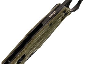 Складной нож Trivisa Sagitta-04G, сталь 14C28N, рукоять микарта