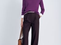 Джемпер с v-образным вырезом