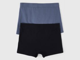 Трусы-боксеры для мальчиков, 2 шт., Голубой