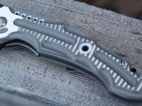 Складной нож CRKT Ikoma Sampa Black, сталь AUS-8, рукоять алюминиевый сплав