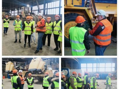 Студенты МПТИ побывали в горнотранспортном цехе МНГОКа