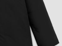 Пуховое пальто с капюшоном