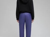 Утепленные брюки с эластичным низом