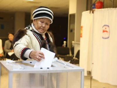 Как голосует Якутск: первые кадры с избирательных участков