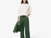 Женский свитшот Lacoste стандартного кроя из хлопка