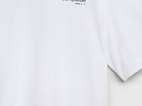 Футболка с текстовым принтом, Белый