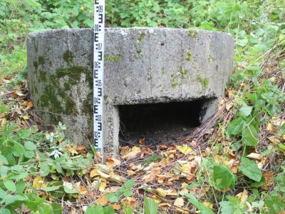 Пулемётный железобетонный колпак