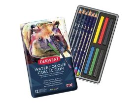 Набор для акварели Derwent "Watercolor Collection" 12 шт в метал кор