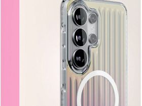 Чехол VLP Pulse Case MagSafe для Galaxy S26 Ultra перламутровый