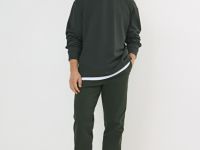 Трикотажный свитшот, Зеленый