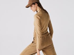 Женская хлопковая водолазка Lacoste