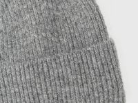 Вязаная шапка для девочек, Серый