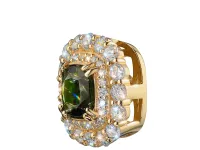 Подвеска из желтого золота с и хромдиопсидом э0354пд07250362_white