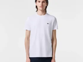 Мужская футболка Lacoste приталенного кроя
