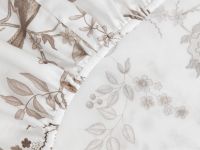 Простыня на резинке Сибилла (коричневый)