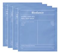 Глубокоувлажняющая гидрогелевая маска для лица Hydro Cera-Nol Real Deep Mask 34г: Маска 4шт