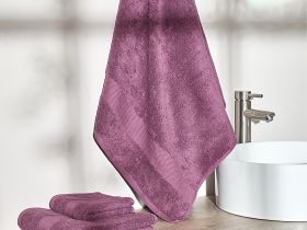 Полотенце махровое Gusto, слива
