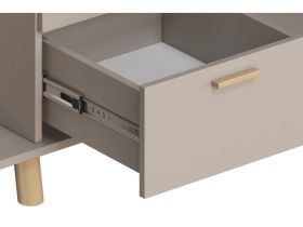 Распашной шкаф Пронто 4-190x240 Латте