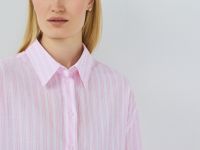 Рубашка из тонкого хлопка, Розовый