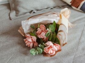 JK2687 Конструктор Розовый букет