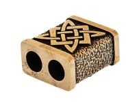 Бусина для темляка Звезда Руси, бронза